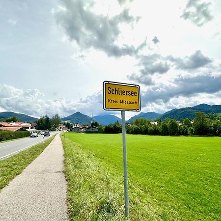 Alpenoase Schliersee - Grosse Suite Mit Sauna Oder Gemuetliche Studio Appartements ภายนอก รูปภาพ