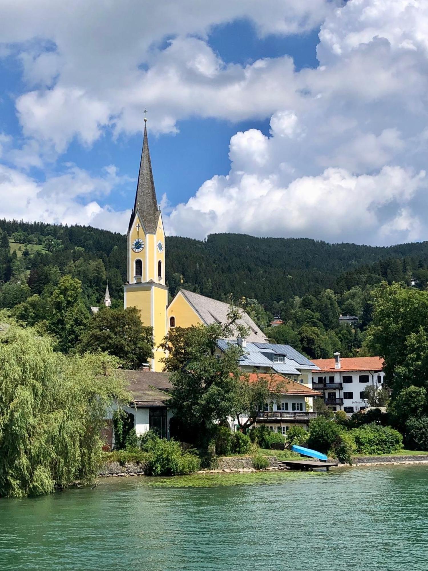 Alpenoase Schliersee - Grosse Suite Mit Sauna Oder Gemuetliche Studio Appartements ภายนอก รูปภาพ